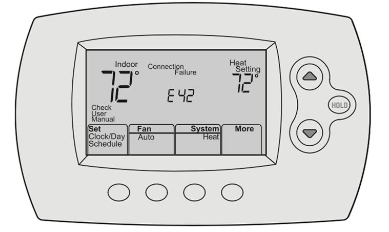 Thermostat Connection Failure on The FocusPro Thermostat